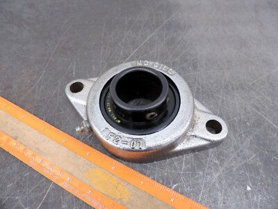 McGill Flange Bearing MB 25-1  Black Oxide 1-7/16'' -PEN Bearing Zinc F2-07