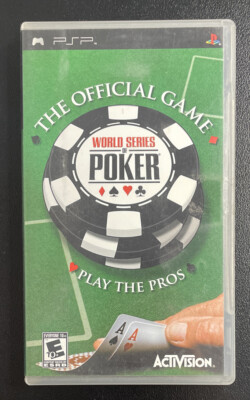 World Series Of Poker (2005) Playstation Portable Game - PSP Card Gambling Sim