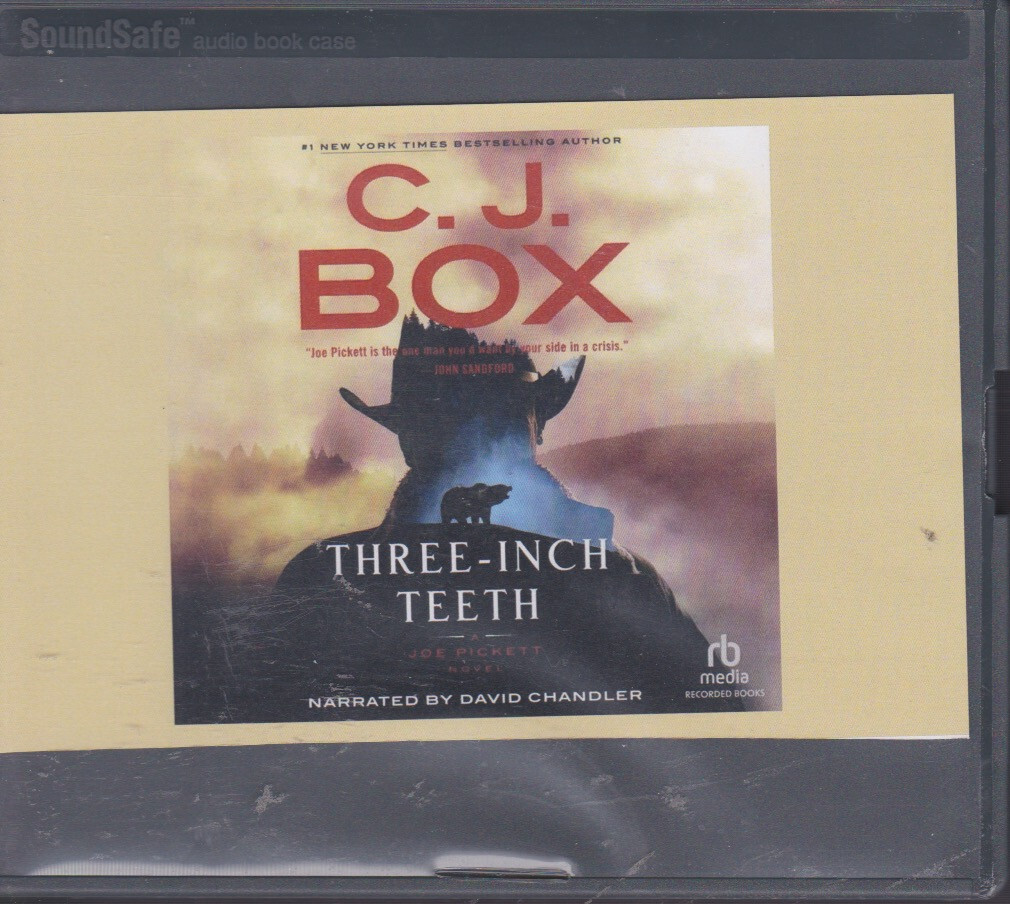 THREE-INCH TEETH by C.J. BOX ~ UNABRIDGED CD AUDIOBOOK (2024)