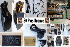PC ATX Supply 450W 500W 600W 650W 700W 600 650 700 Watt Pfc 80 Plus  Bronze