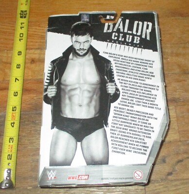 WWE WWF Mattel Finn Balor Club Ringside Elite Wrestling Figure