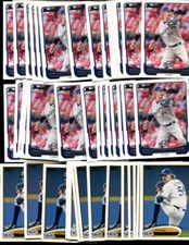 JOHN AXFORD BULK LOT OF 100 BASEBALL CARDS  BRAVES ONLY DOMINICAN REPUBLIC 
