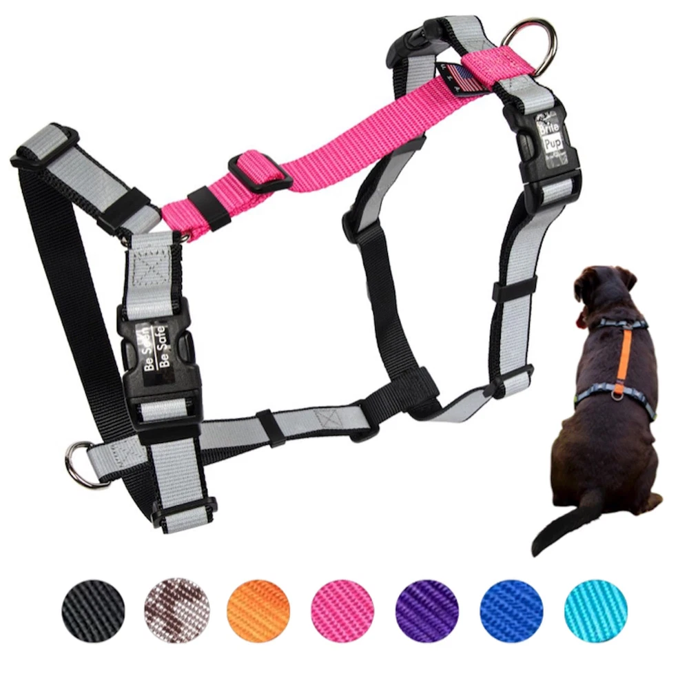 Dog Harness for Large Dogs - No Pull Fully Customizable Fitment - 3M Reflecti...