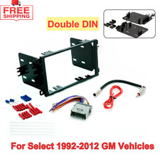 Double DIN Stereo Installation Kit For Select 1992-2012 General Motors Vehicles