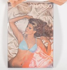True Vintage Hanro Women's Bra Lingerie Underwear Saumon 100 Cotton Size XXS w/ Original Box