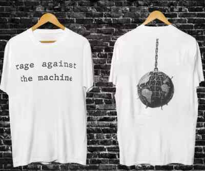 Rage Against The Machine Typewriter Concert T-Shirt, Rage Against The Machine Sh