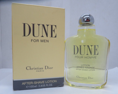 DUNE BY CHRISTIAN DIOR  3.4 oz/100 ml AFTERSHAVE LOTIONREAD DESCR.
