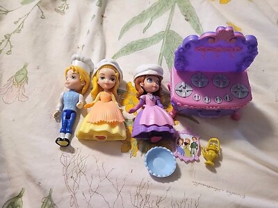Disney Princess Sofia The First Sofia & Amber Figures 3 Stück 