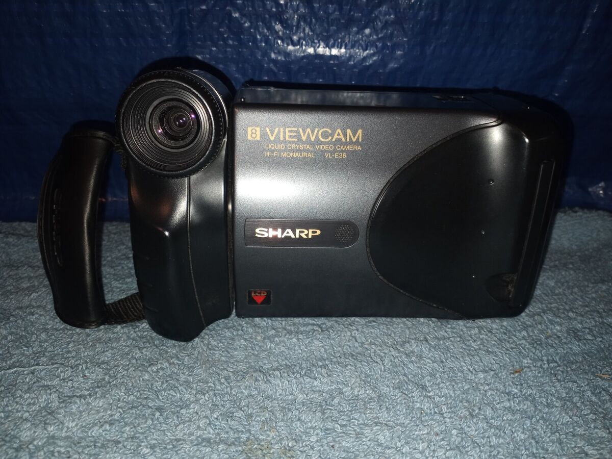 Sharp Viewcam VL-E36U 8mm Video Camcorder Recorder Japan Sharp Viewcam VL-E36U 8mm Video Camcorder Recorder Japan