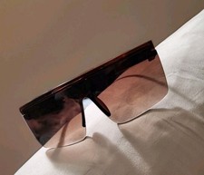 sunglasses Fashion Brown Uv400 Amber Dark Brown 