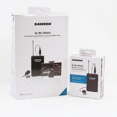 Samson Go Mic Mobile Professional Lavalier Wireless System w/ Go Mic Mobile Belt
