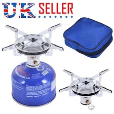 Outdoor Camping Gas Stove Mini Gas Burner Portable Cooking Stove for Picnic BBQ.