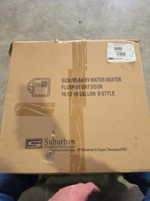 Suburban Rv Water Heater Flush Mount Door 10-12-16 Gallon