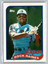 1989 Topps #560 Rock Raines