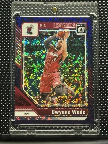 Dwyane Wade 2023 Donruss Optic Legends Blue Disco Prizm /99 Miami Heat 🔥