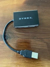 Dynex All-In-1 External Card Reader Writer Model DX-CR212 Computer Device USB