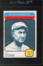 1973 O-Pee-Chee Baseball All-Time Hit Ldr Ty Cobb #471 Detroit Tigers OPC
