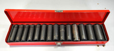 Ingersoll Rand Impact Socket Set Deep 6 Point 12 Drive Metric 10mm Thru 27mm