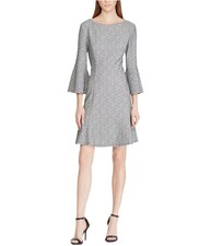 American Living Womens Leelee A-line Dress, white, 10