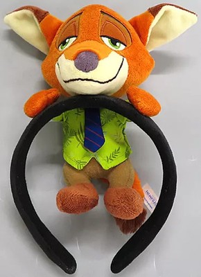 Tokyo Disney Resort Zootopia Nick Wilde Headband Non Metal Accessory