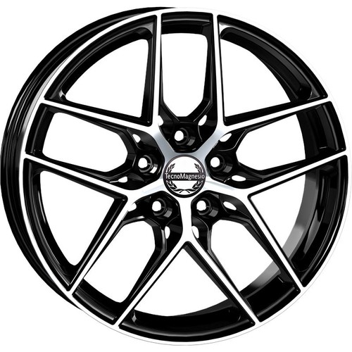 Cerchi in lega per TOYOTA Corolla Cross 19" - TECNOMAGNESIO VULCANO BLACK MIRROR