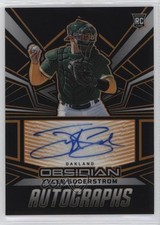 2023 Chronicles Obsidian Electric Etch Orange 29/35 Tyler Soderstrom Auto 0w3