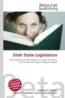 Utah State Legislature Lambert M. Surhone (U. A.) Taschenbuch Englisch 2026