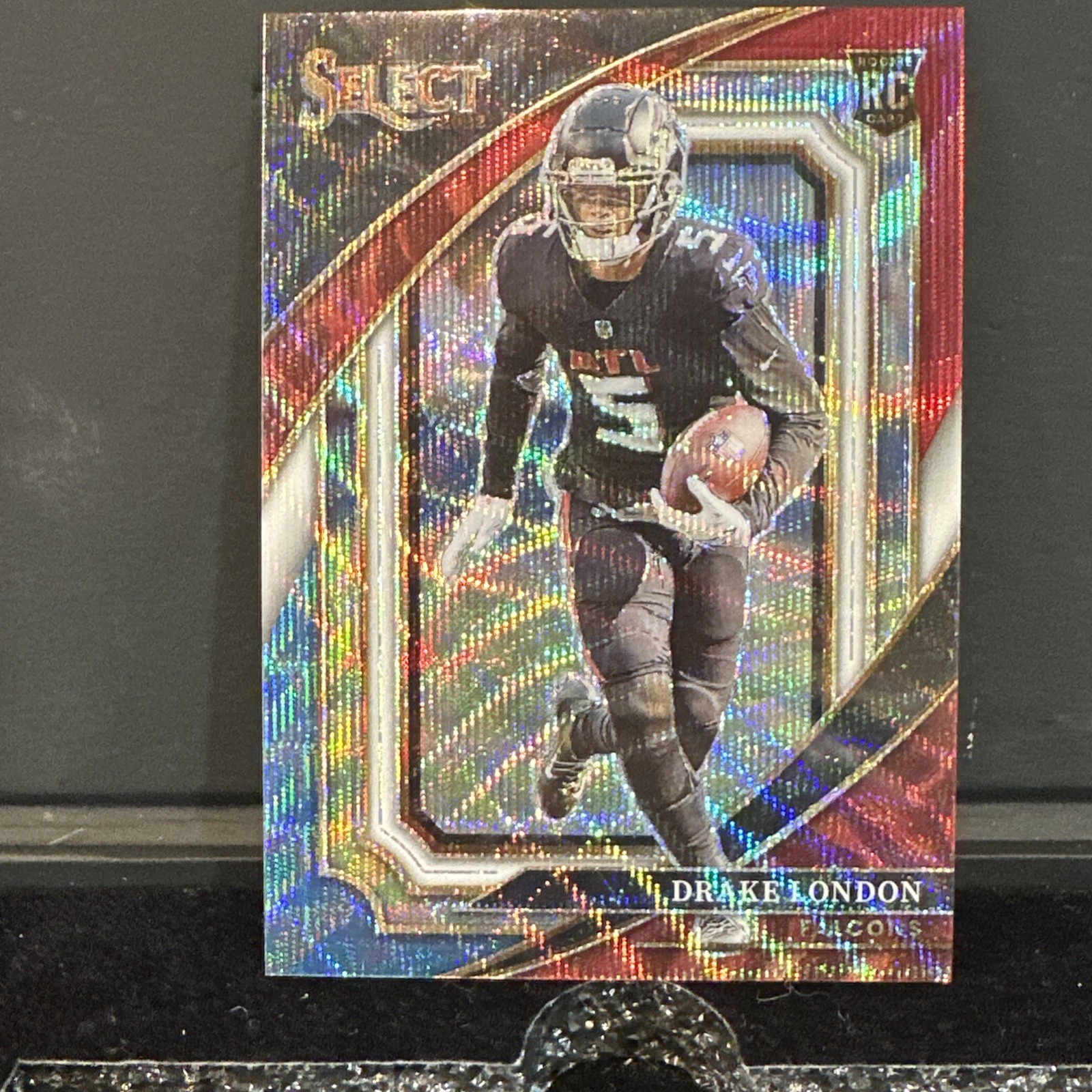Drake London 2022 Select  /149 Rookie Tri Color Prizm Suite Level Falcons
