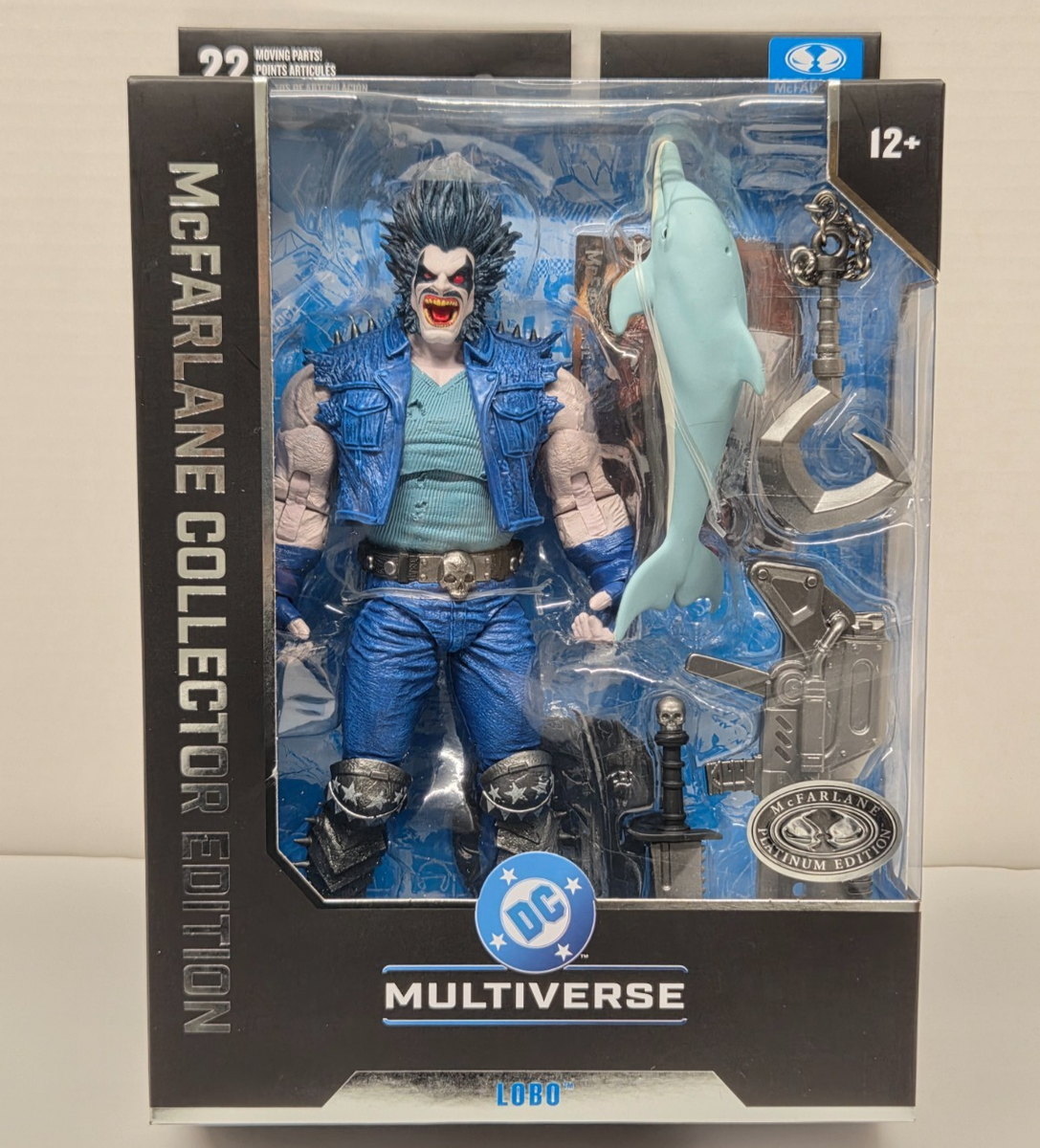 LOBO DC CLASSIC - PLATINUM McFarlane Collector Edition #58 DC