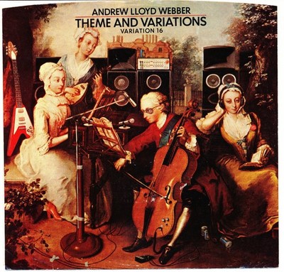 ANDREW LLOYD WEBBER - THEME AND VARIATIONS - MCA-7331 - 45 Record VG++