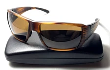 SMITH OPTICS GUIDE'S CHOICE Matte Tortoise ChromaPop Glass Lens Wrap Sunglasses