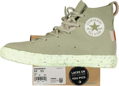 NEU ! Converse Unisex Sneakers 170869C CTAS CRATER KNIT HI hell khaki Gr. 36