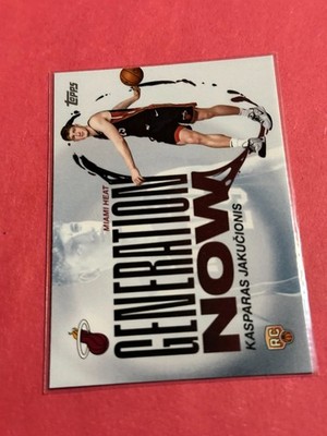 2025-26 Topps - Generation Now Kasparas Jakucionis #GN-20 (RC)