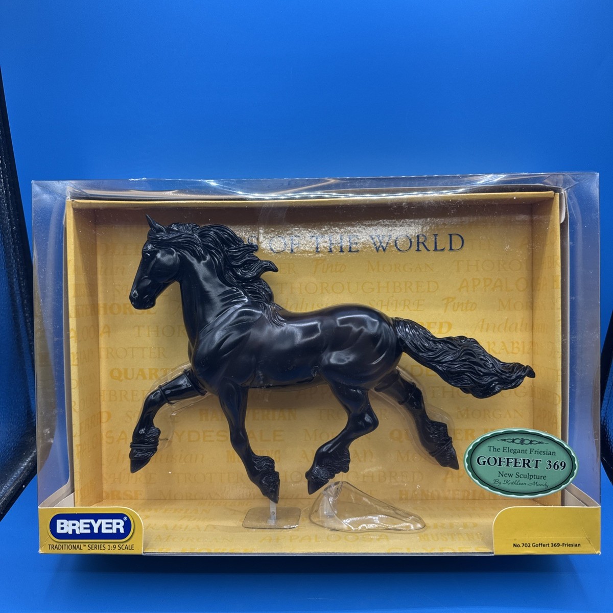 Breyer Horse No. 702 Goffert 369 by Kathleen Moody Friesian | eBay