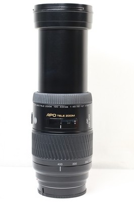 15886 Minolta 100-400mm APO TELE SONY αA Excellent++ Minolta AF APO TELE ZOOM 100-400mm f/4.5-6.7 Lens for