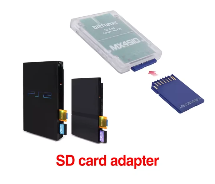 MX4SIO SIO2SD SD/MicroSD Card Adapter for PS2 Slim/Fat | 5 Colors Choose | FJS - Image 4 of 4