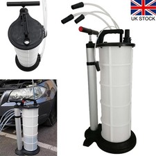 9L Engine Oil Brake Fluid Extractor Removal Transfer Vacuum Suction Hand Pump UK