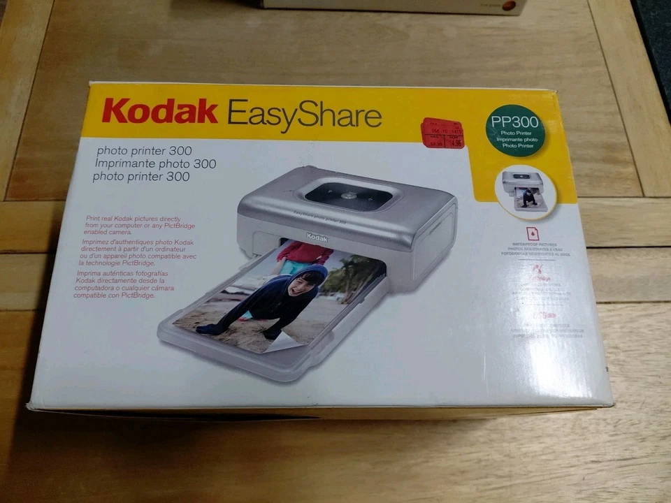 Kodak EasyShare PP300 Digital Photo Thermal Printer, Open Box - Image 2 of 4