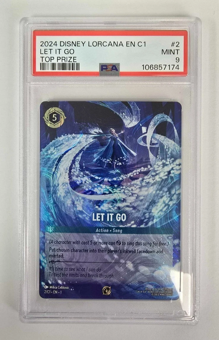 ロルカナ LET IT GO プロモ PSA10 Let It Go 2 Disney Lorcana Promo