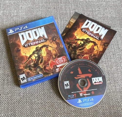 New ListingBethesda Doom Eternal PS4 Manual Included Multiplayer M Shooter 2020 NTSC-U/C