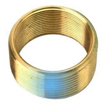 Watco brass  Tub Drain Bushing light blue Part 38107