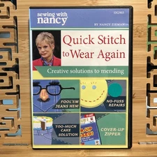 Sewing with Nancy - Quick Stitch to Wear Again (DVD, 2015)