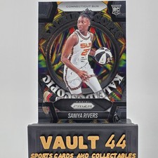2025 Panini Prizm WNBA #8 Saniya Rivers Kaleidoscopic RC