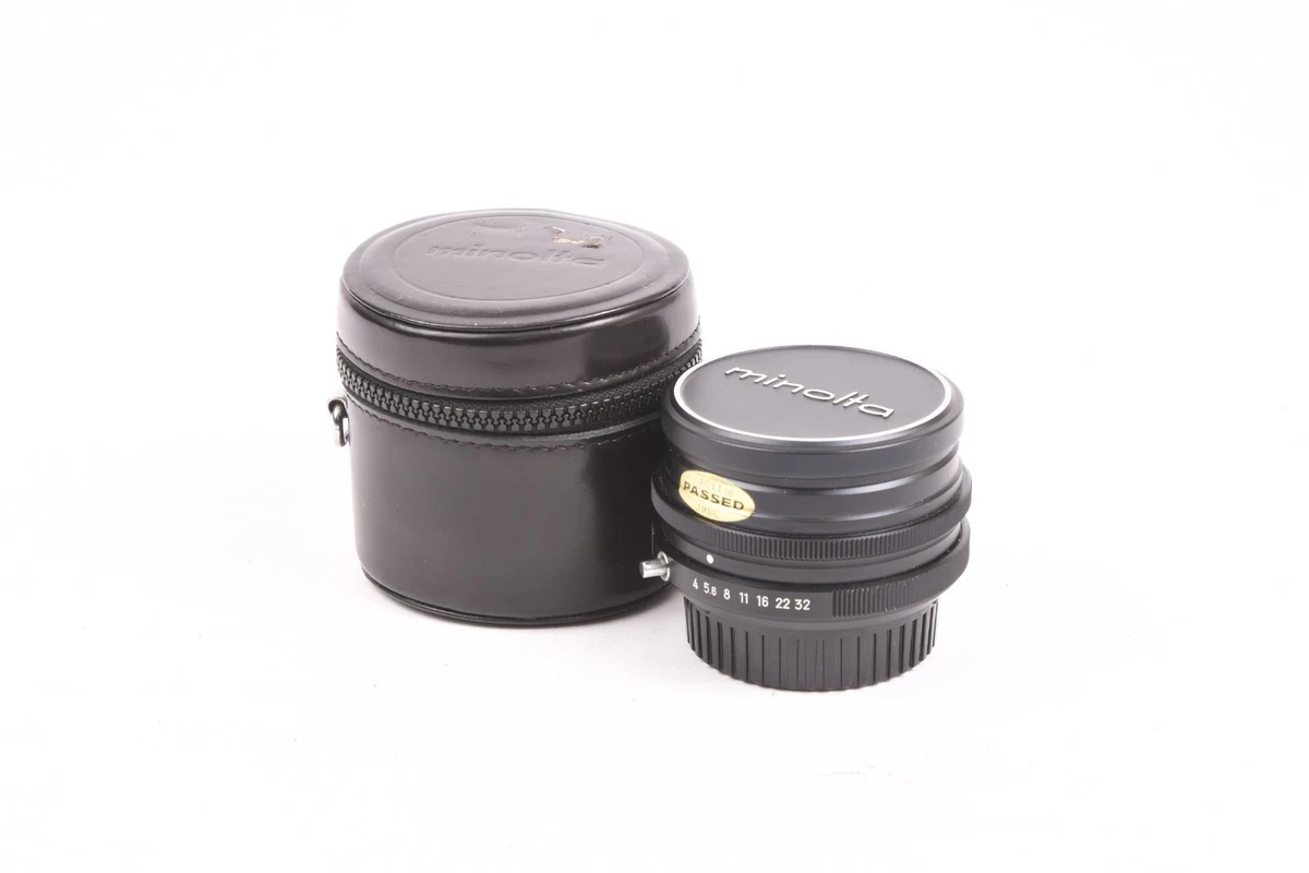 【光学良好】 ミノルタ New MD Macro 100mm f4 マクロ Minolta MD Macro/Close Up Camera Lenses 100mm Focal for sale | eBay