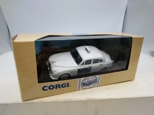 Vintage Corgi Jaguar Mk 11 Police Car Staffordshire 96685 Mint Boxed  1993