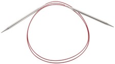 ChiaoGoo Red Lace Stainless Steel Circular Knitting Needles 47"-Size 3/3.25mm