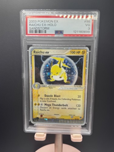 Raichu ex graded PSA 3 for sale on eBay