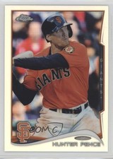 2014 Topps Chrome Refractor Hunter Pence #166 2q8