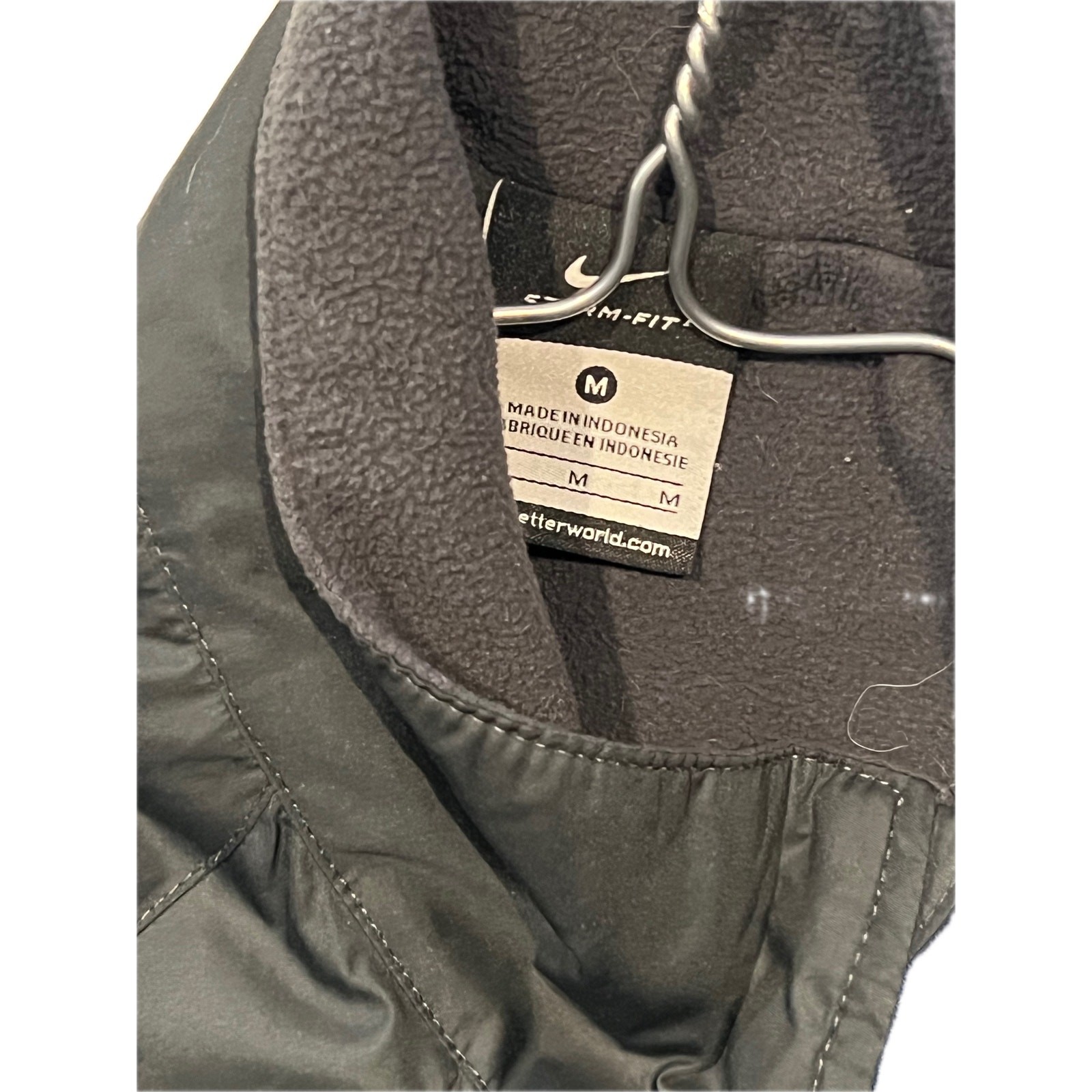 Nike Storm-FIT Black Lined Jacket Mens Med image 3