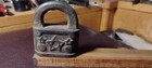 Antique "Star" Pad Lock/ Cast Iron — photo 7